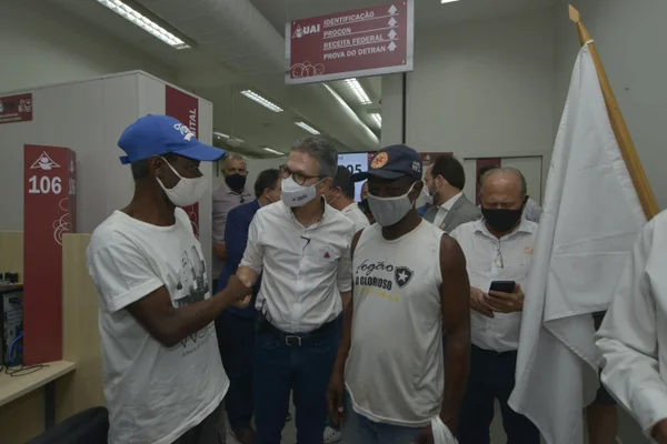 Governador visita em Leopoldina a primeira Unidade de Atendimento Integrado Compartilhada instalada no interior