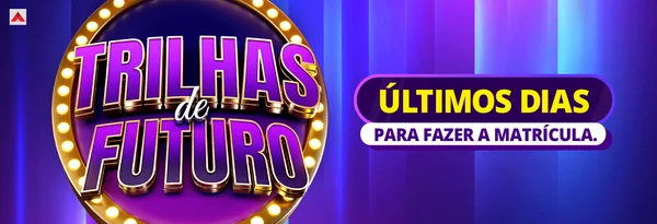 Prazo para matrícula dos selecionados na 4ª edição do Trilhas de futuro termina na próxima terça-feira (9/1)