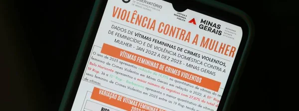 Estudo indica redução de 14,7% no número de mulheres vítimas de crimes violentos em Minas