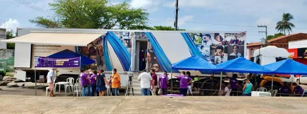 Carreta itinerante capacita profissionais para atendimento a hanseníase em Minas Gerais