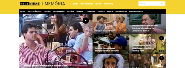 Projeto Rede Minas Memória completa cinco anos