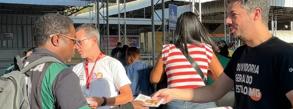 Ouvidoria-Geral do Estado realiza atendimento presencial no Terminal São Gabriel, em Belo Horizonte