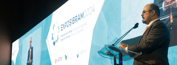 Vice-governador destaca importância da mineração para o estado na abertura da Exposibram 2024