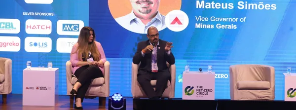 Vice-governador de Minas, Professor Mateus, foi um dos convidados do primeiro Brazil Lithium Summit, em 2024