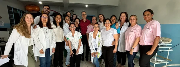 Governo de Minas vistoria obras da Unidade Básica de Saúde Beija-Flor, em Uberaba
