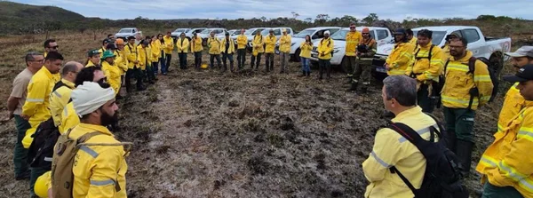 Capacitação em queima prescrita reforça prevenção a incêndios florestais em Minas Gerais