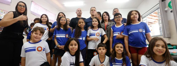 Governo de Minas vistoria estrutura de escola estadual que recebeu obras e investimentos de mais de R$ 1,8 milhão em Grupiara
