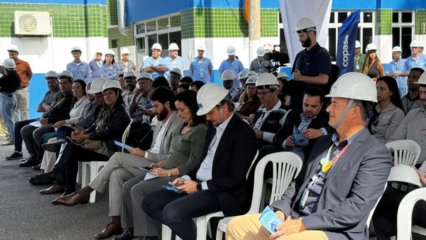 Copasa e Metalsider inauguram projeto para reúso da água proveniente de tratamento de esgoto em atividades industriais