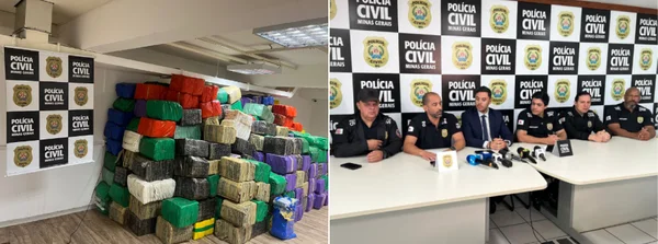Polícia Civil apreende mais de 7,5 toneladas de drogas no Triângulo Mineiro