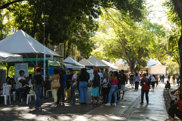 Mutirão de cidadania reúne milhares de pessoas no Parque Municipal de Belo Horizonte