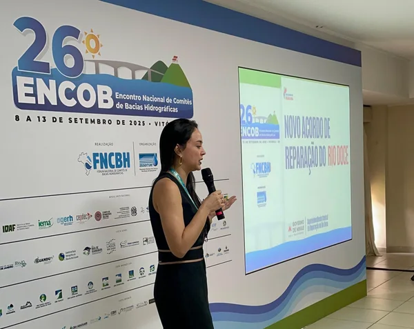 Governo de Minas apresenta andamento de ações do Novo Acordo de Mariana em Encontro Nacional de Bacias Hidrográficas 