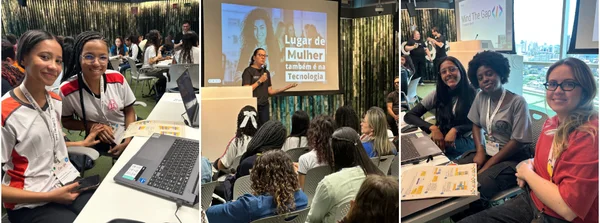 Evento aproxima alunas da rede estadual de Minas Gerais das carreiras nas áreas de Ciências, Tecnologia, Engenharia e Matemática