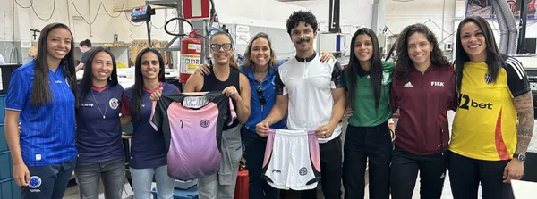 Minas sai na frente com criação de uniformes exclusivos para o futebol feminino