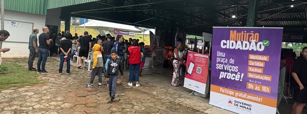 Governo de Minas leva Mutirão Cidadão a Santa Luzia com diversos serviços gratuitos à população