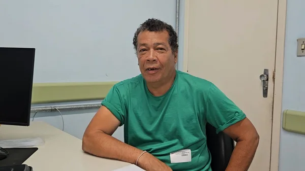 O paciente Júlio César Siqueira da Silva segue em tratamento após receber o diagnóstico de câncer de próstata