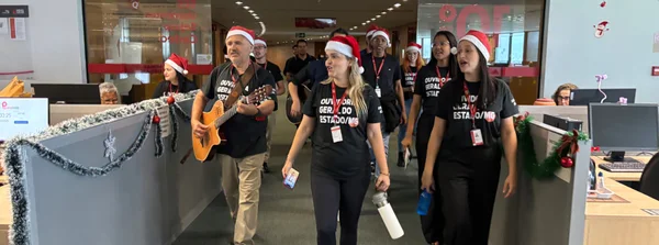 Ouvidoria-Geral do Estado realiza ação especial de Natal na Cidade Administrativa