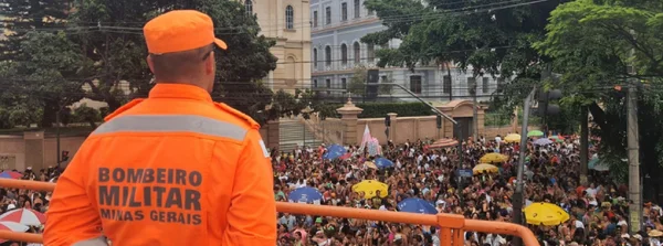 Bombeiros lançam plano de dispersão emergencial para gerenciar hiperpúblicos no Carnaval mineiro