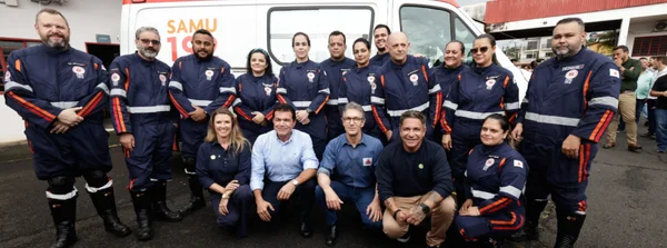 Governo de Minas inaugura base do Samu em Araxá