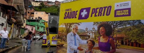 Governo de Minas lança Carreta Saúde Mais Perto para ampliar acesso a consultas e exames em todo o estado