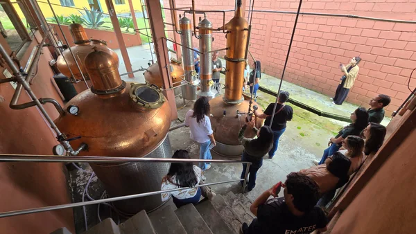 Alambique para visitação da Cachaça Morro Grande, em São João del-Rei