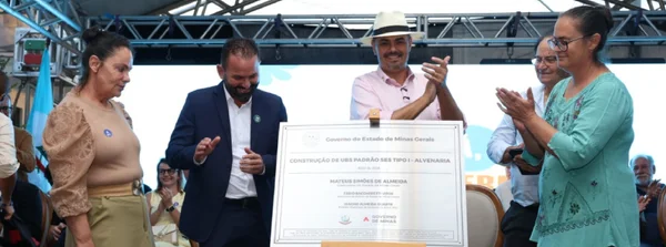 Governo de Minas inaugura UBS em Desterro de Entre Rios e amplia acesso à saúde