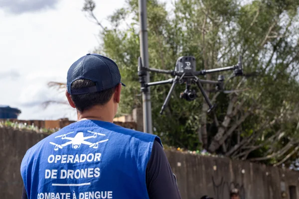 Drones mapeiam 497 mil hectares e reforçam combate aos focos do Aedes aegypti em Minas