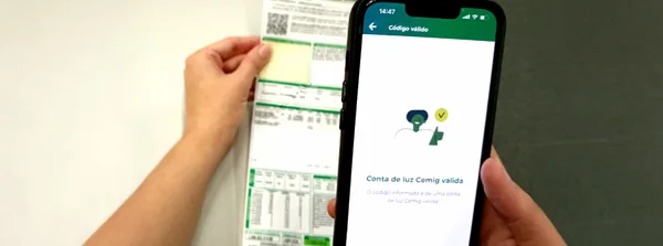 Cemig lança primeira ferramenta do Brasil para confirmar autenticidade da conta de luz no aplicativo Cemig Atende 