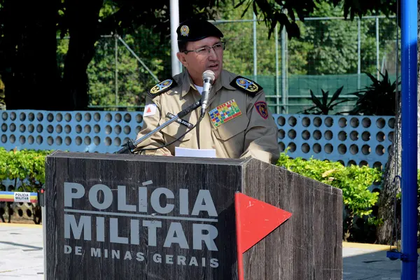 Romeu Zema participa da troca de comando-geral da Polícia Militar de Minas Gerais