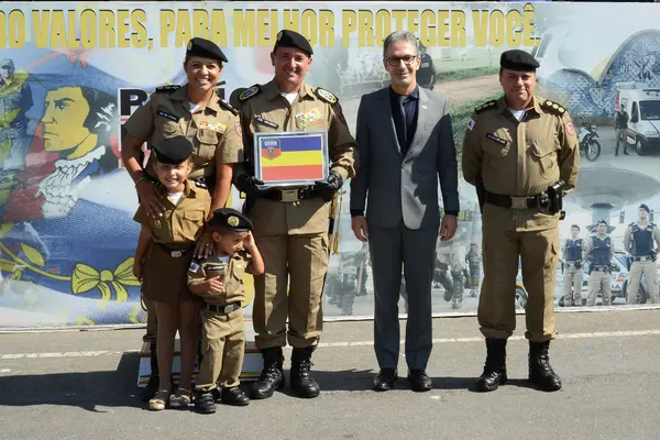 Romeu Zema participa da troca de comando-geral da Polícia Militar de Minas Gerais