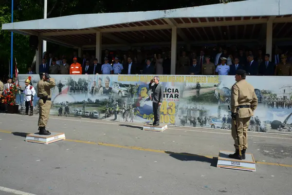 Romeu Zema participa da troca de comando-geral da Polícia Militar de Minas Gerais