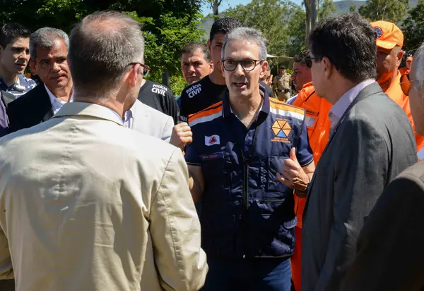 Em coletiva, governador defende punição dos responsáveis e ressarcimento rápido das vítimas de Brumadinho