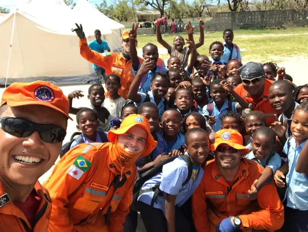 Bombeiros mineiros na Operação Moçambique