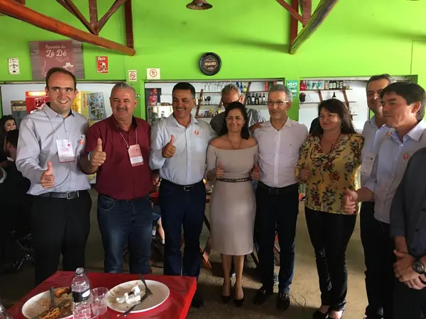 Almoço com prefeitos
