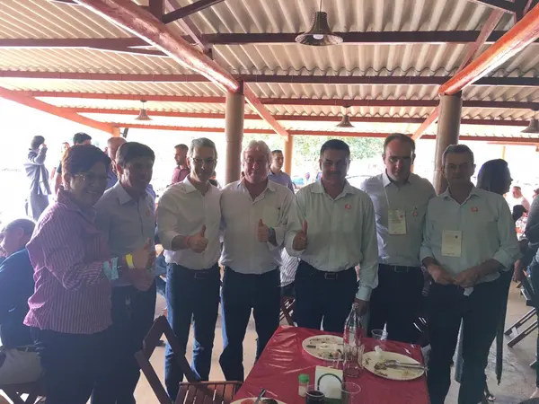 Almoço com prefeitos