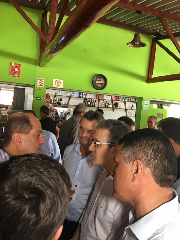 Almoço com prefeitos