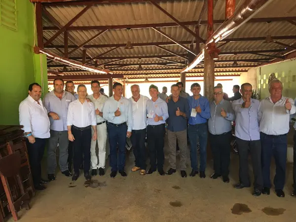Almoço com prefeitos