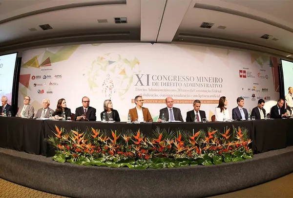Governador ressalta papel do Judiciário durante abertura do XI Congresso Mineiro de Direito Administrativo