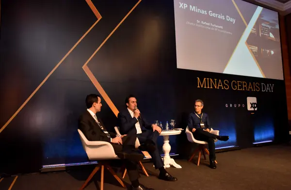 Romeu Zema participou do XP Minas Gerais Day que reúne empresários de todo o país, em Belo Horizonte
