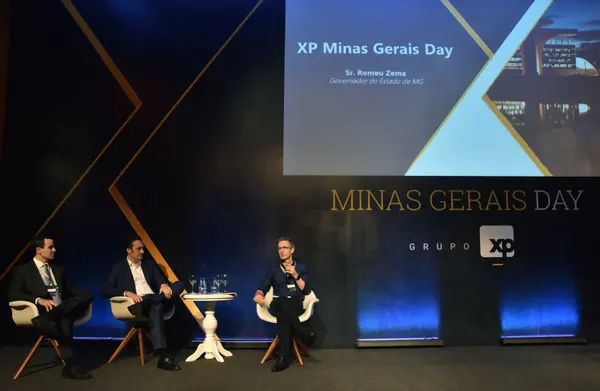 Romeu Zema participou do XP Minas Gerais Day que reúne empresários de todo o país, em Belo Horizonte