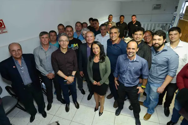 Encontro com empresários