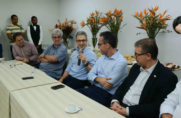Zema visitou hospitais, empresas, se reuniu com empresários e participou do evento Shankya Talks