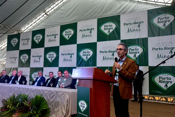 Governador Romeu Zema inaugura nova planta do Laticínios Porto Alegre, em Antônio Carlos