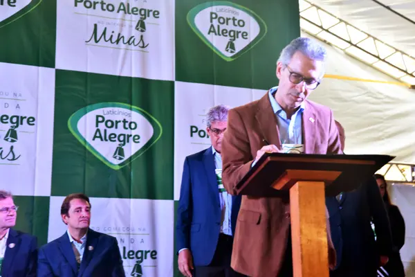 Governador Romeu Zema inaugura nova planta do Laticínios Porto Alegre, em Antônio Carlos