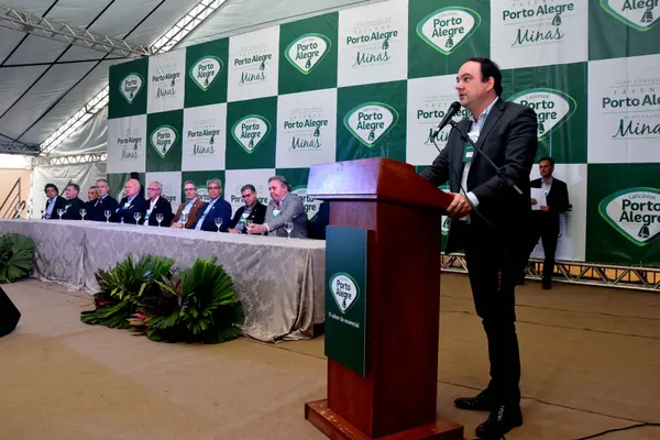 Governador Romeu Zema inaugura nova planta do Laticínios Porto Alegre, em Antônio Carlos