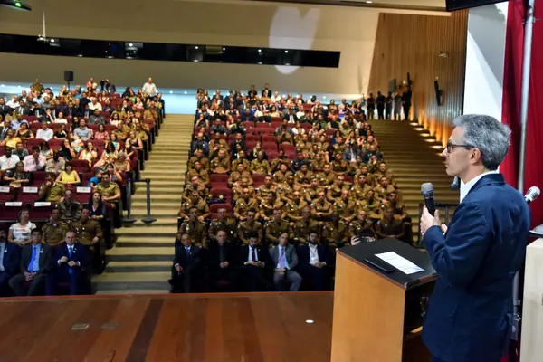 Romeu Zema participa do 56º aniversário do Gabinete Militar