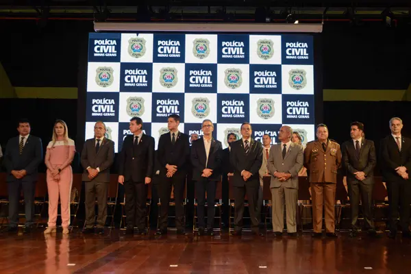 Romeu Zema participa de solenidade de formatura de 79 delegados de Polícia Civil