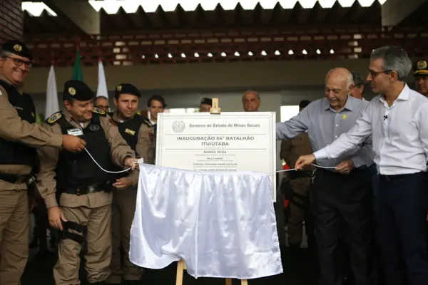 Governador inaugura batalhão da Polícia Militar para fortalecer combate à criminalidade no Triângulo