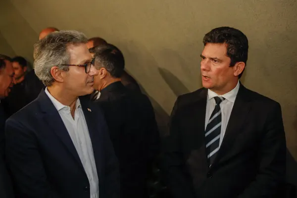Governador e ministro Sergio Moro defendem integração na Segurança Pública