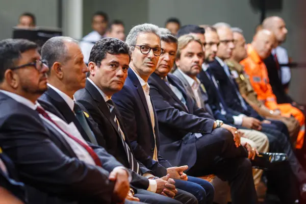 Governador e ministro Sergio Moro defendem integração na Segurança Pública