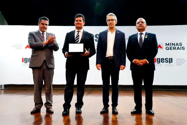Governador e ministro Sergio Moro defendem integração na Segurança Pública